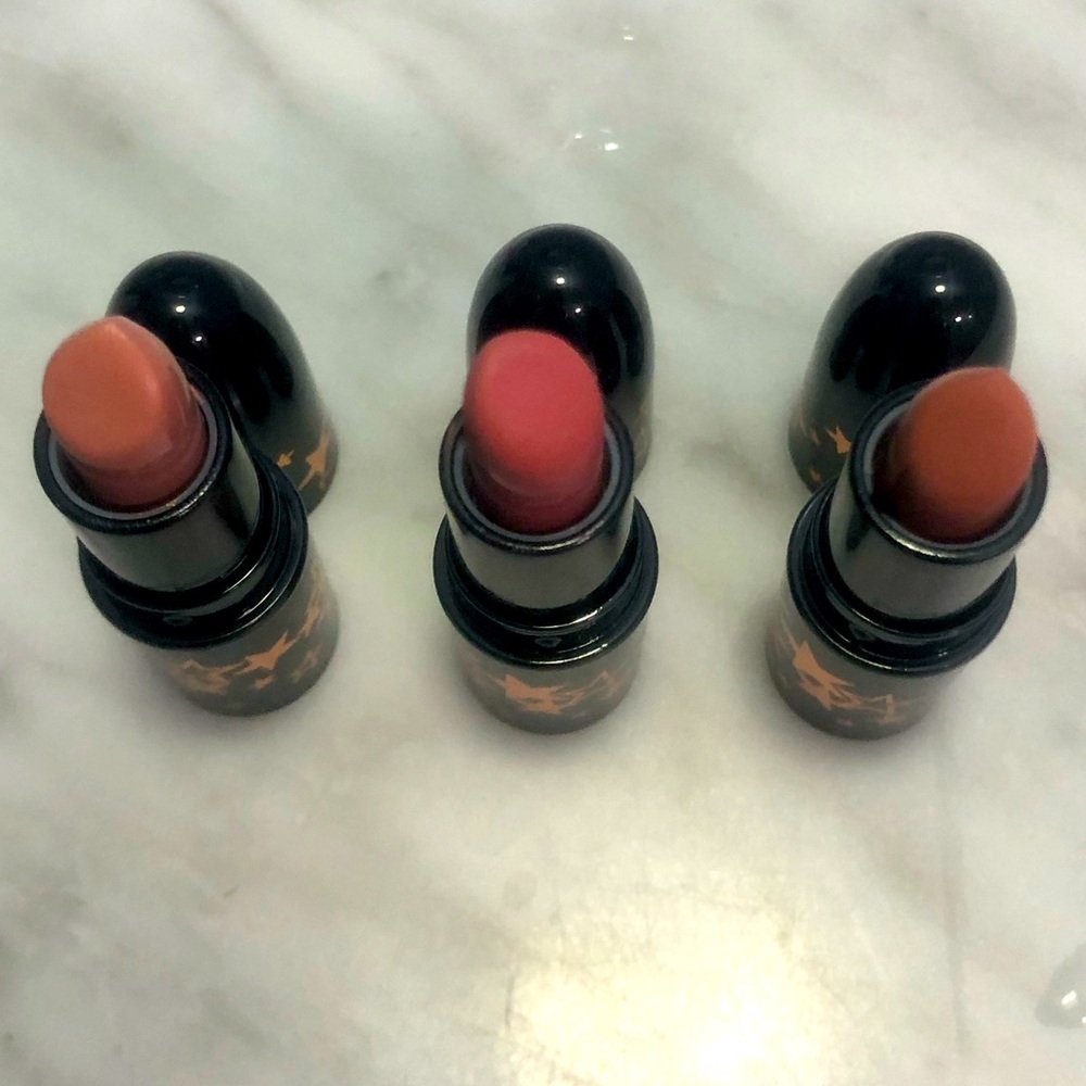 MAC cosmetics star matte mini lipsticks